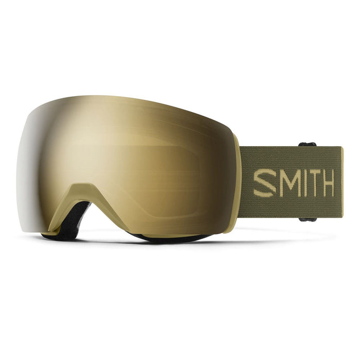 Smith Skyline XL Ski / Snow Goggles Sandstorm Forest, Sun Black Gold Mirror Lens