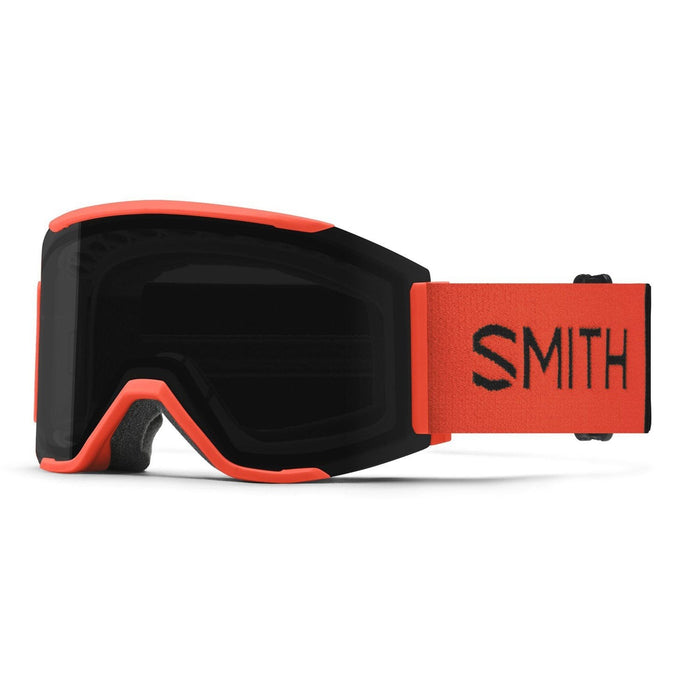 Smith Squad Mag Ski / Snow Goggles Poppy Frame, ChromaPop Sun Black + Bonus New