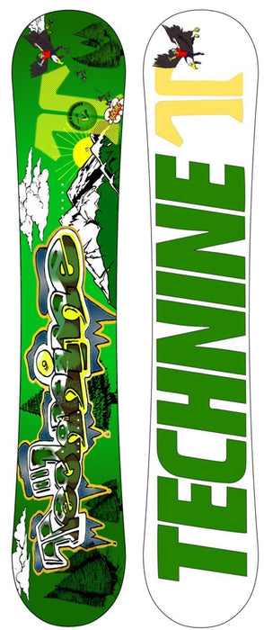 Technine Cloutier Pro Team Stick Snowboard 154 cm Green
