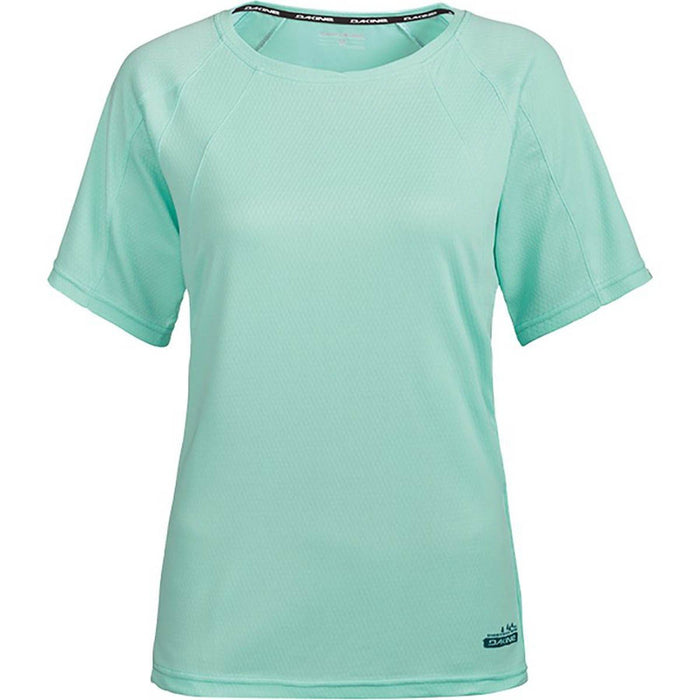Dakine Women's Juniper Jersey Short Sleeve Bike Shirt Medium Beach Glass Green