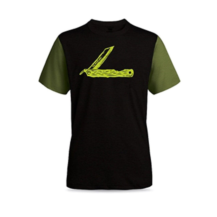 Dakine Youth Kids  Buck Tech T-Shirt Tee Medium (7/8) Camo Black Green New