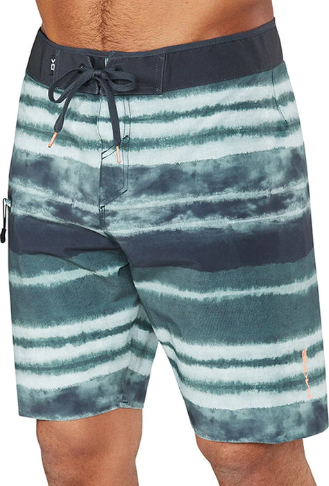 Dakine Men's Lawai Boardshorts 32 Balsam Green Resin Stripe Board Shorts New