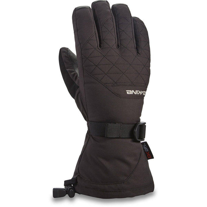 Dakine Leather Camino Snow Gloves Women's Medium Black (w/Removable Liners) New