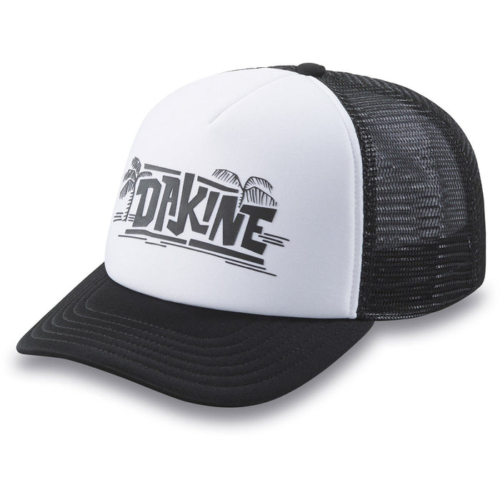 Dakine Lo Tide Graphic Trucker Hat Snapback Cap Black Palm New