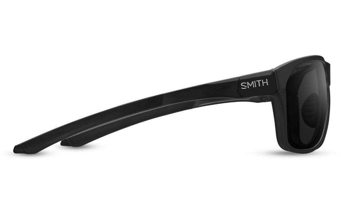 Smith Leadout Pivlock Sunglasses Matte Black, Chromapop Black Lens New