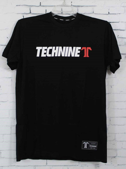 Technine OG Logo Tee Mens Short Sleeve T-Shirt Small Black New