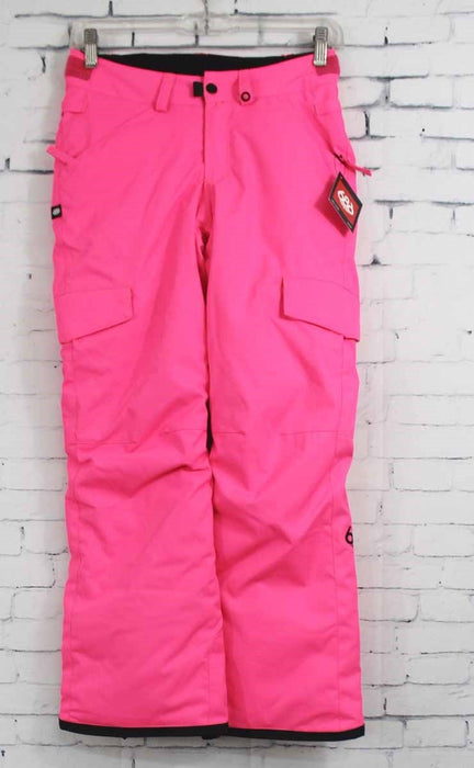 686 Girls Youth Lola Insulated Snowboard Pants Small Hibiscus