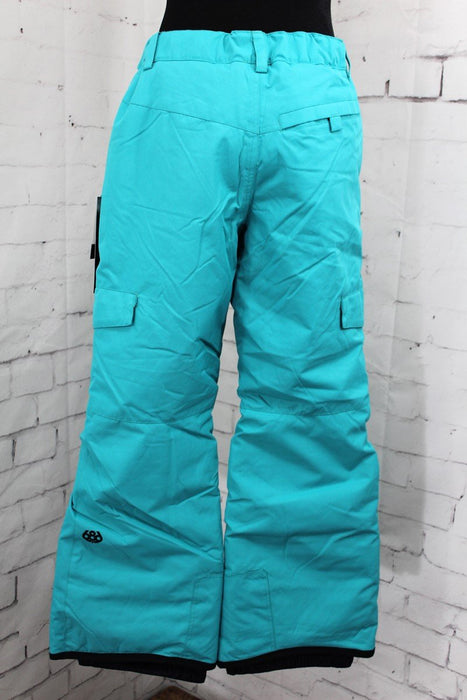 686 Lola Insulated Snowboard Pants, Girl's Youth Large, Teal