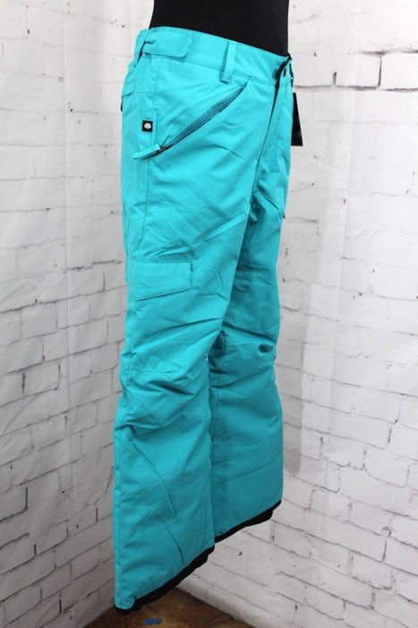 686 Lola Insulated Snowboard Pants, Girl's Youth Extra Small/XS, Teal