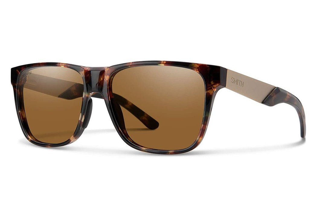 Smith Lowdown Steel Sunglasses Dark Tortoise, ChromaPop Polarized Brown Lens New