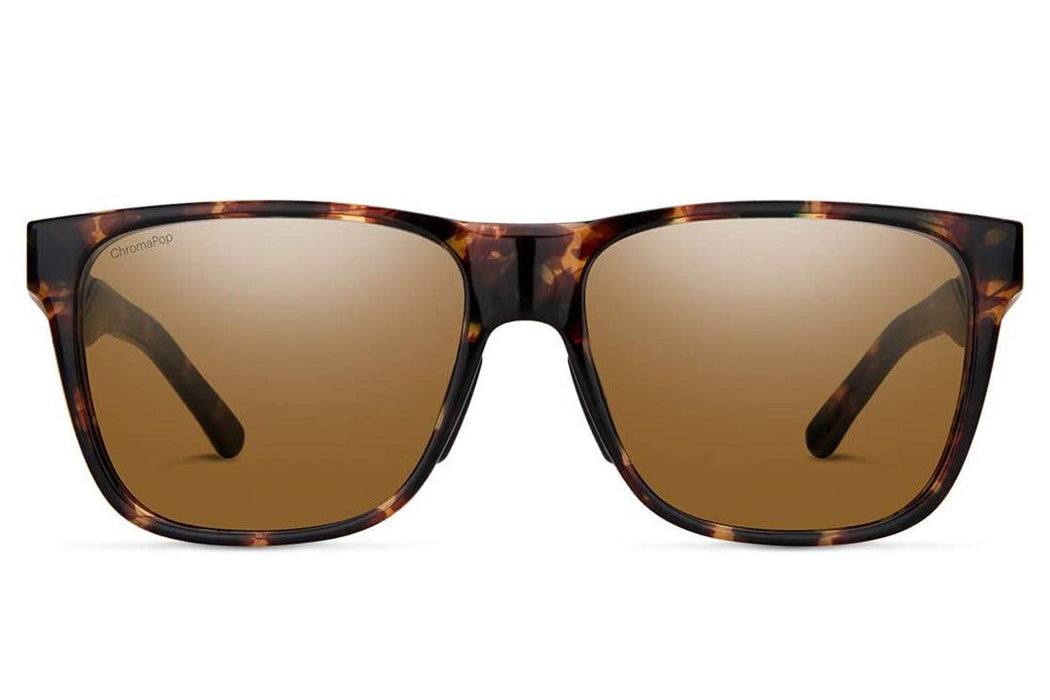 Smith Lowdown Steel Sunglasses Dark Tortoise, ChromaPop Polarized Brown Lens New