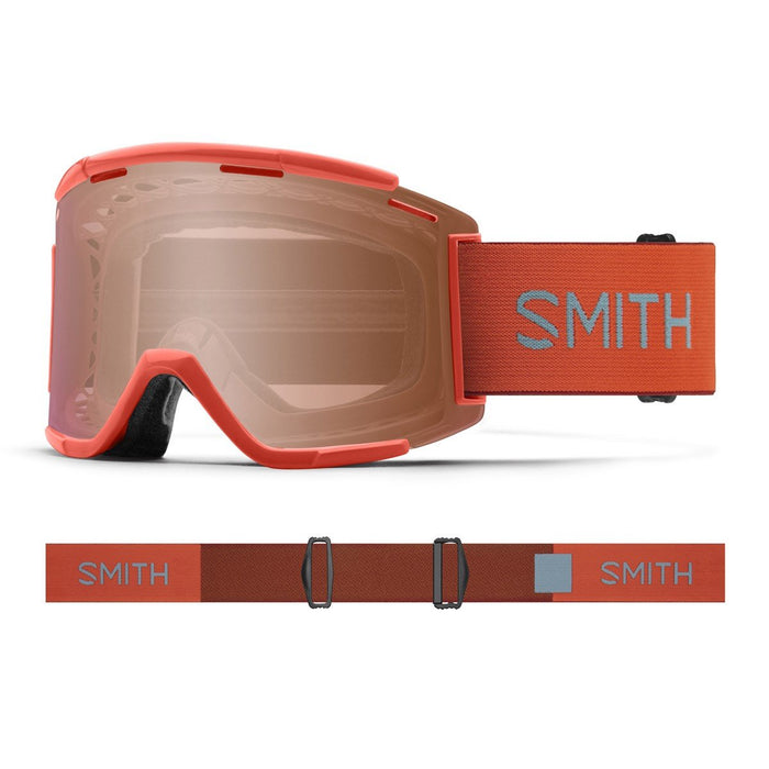 Smith Squad XL MTB/Bike Goggles Poppy/Terra ChromaPop Contrast Rose + Bonus Lens