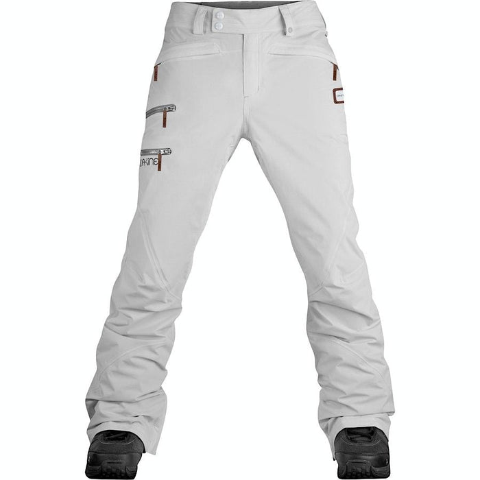 Dakine Monika Snowboard Shell Pants, Women's Medium, Silver Grey New