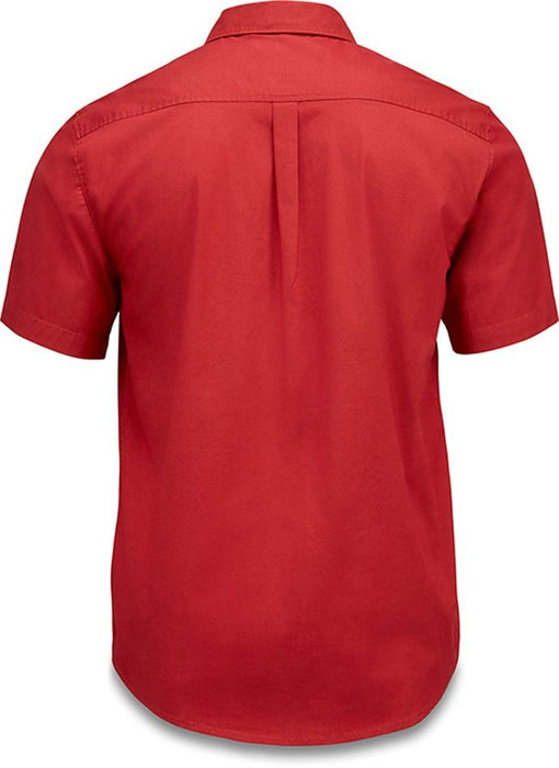 Dakine Mosier Short Sleeve Woven Button Down Shirt, Men's Large, Deep Red New