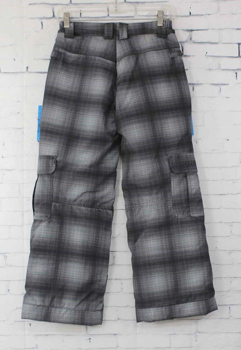 686 Boys Youth Mannual Ridge Insulated Snowboard Pants Large Plaid