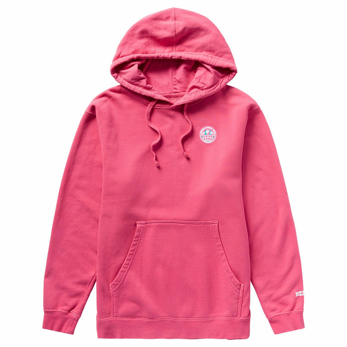 Neff Journey Pull Over Hoodie, Unisex Large, Pink New