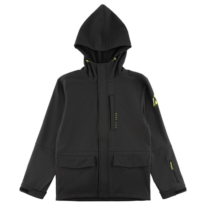 New NEFF Black Ops Softshell Jacket Men's Large Black