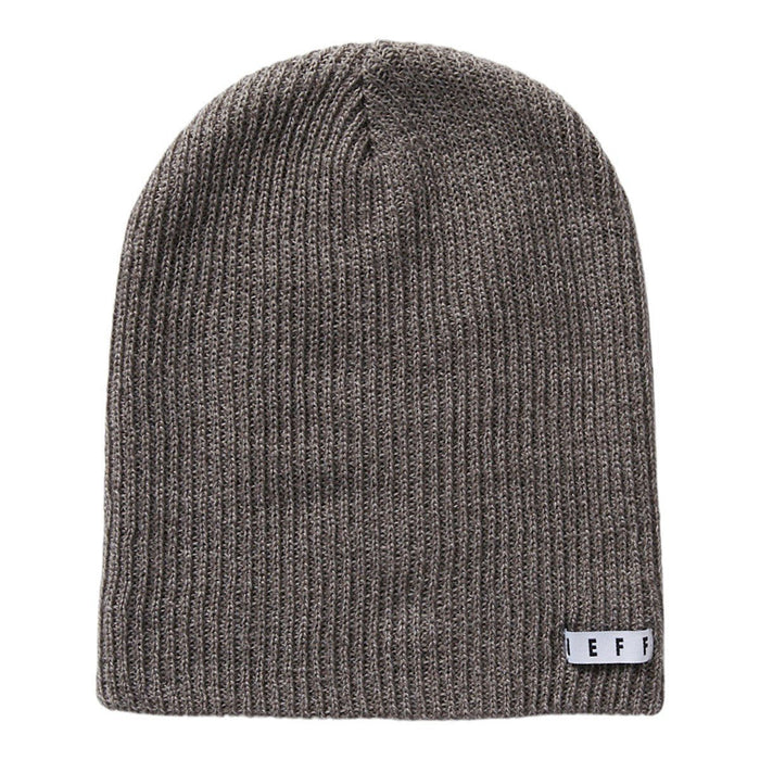Neff Daily Heather Beanie, One Size Fits Most, Charcoal Heather Grey New