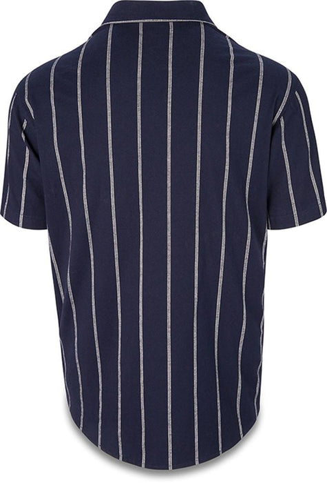 Dakine Men's Nolan  Woven Button Down Shirt Large Night Sky Blue Stripe New