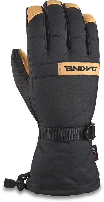 Dakine Nova Snowboard Gloves, Men's Extra Large/XL, Black / Tan New