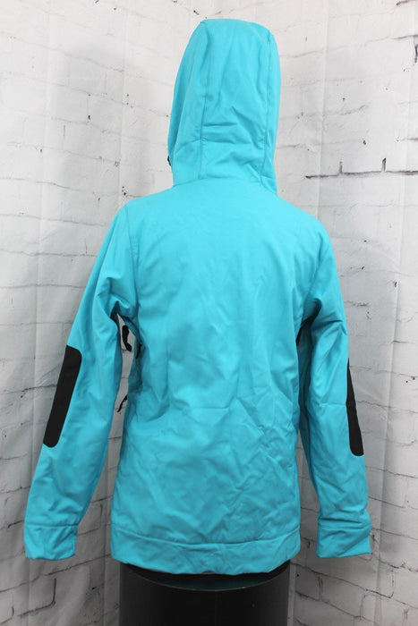 Neff Trina Softshell Snow Jacket, Women's Medium, Aqua Blue