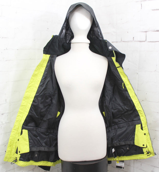 Nitro Vex Insulated Snowboard Jacket Mens Size Large Citrus / Black New