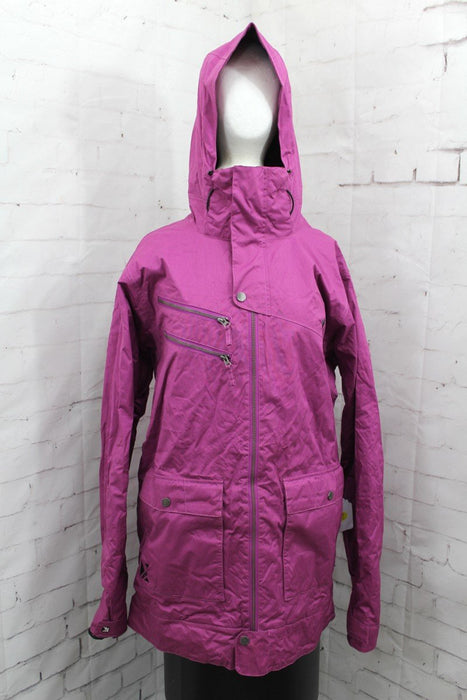 Nitro Vex Insulated Snowboard Jacket, Men's Size Large, Purple Thatch