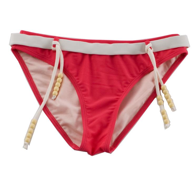 Nomis Diaz Bikini Bottom, Women's Size Extra Small XS, Teaberry (Dark Pink)