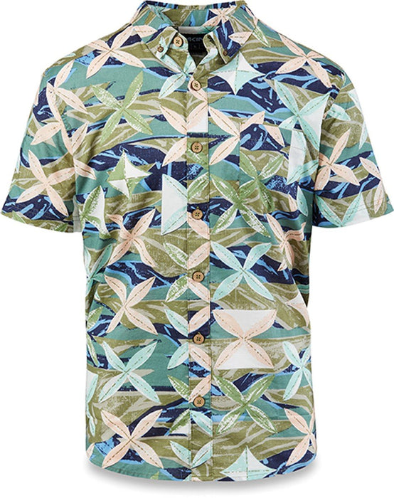 Dakine Men's Plate Lunch  Woven Button Up Shirt Large Island Bloom Print New