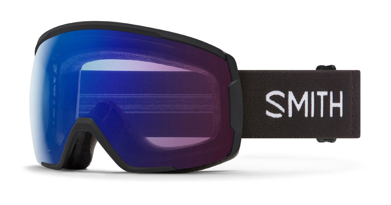 Smith Proxy Snow Goggles Black Frame, Chromapop Photochromic Rose Flash Lens New