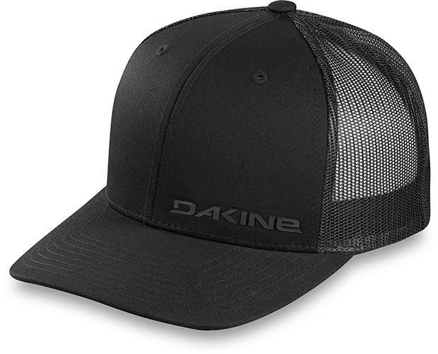 Dakine Rail Trucker Snapback Cap Unisex Solid Black Hat New