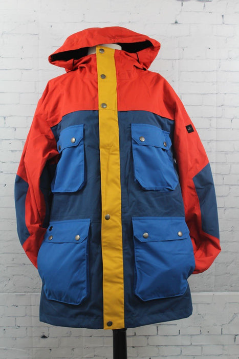Ride Rainier Snowboard Jacket Mens Large Red Rover