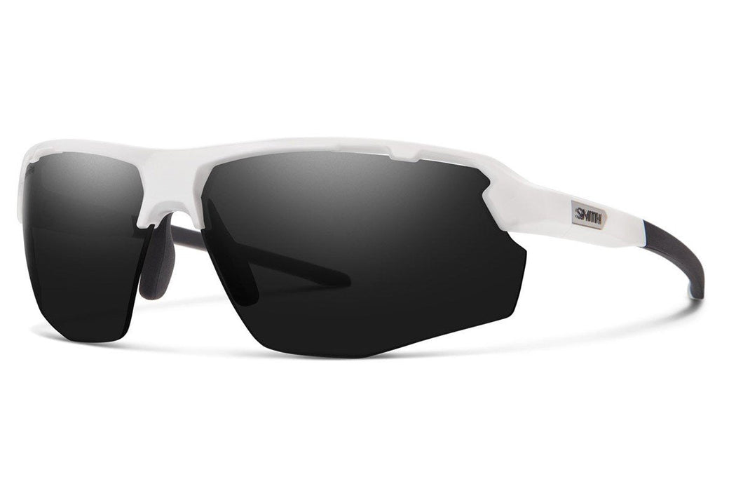 Smith Resolve Sunglasses Matte White Frame, ChromaPop Black Lens + Bonus New