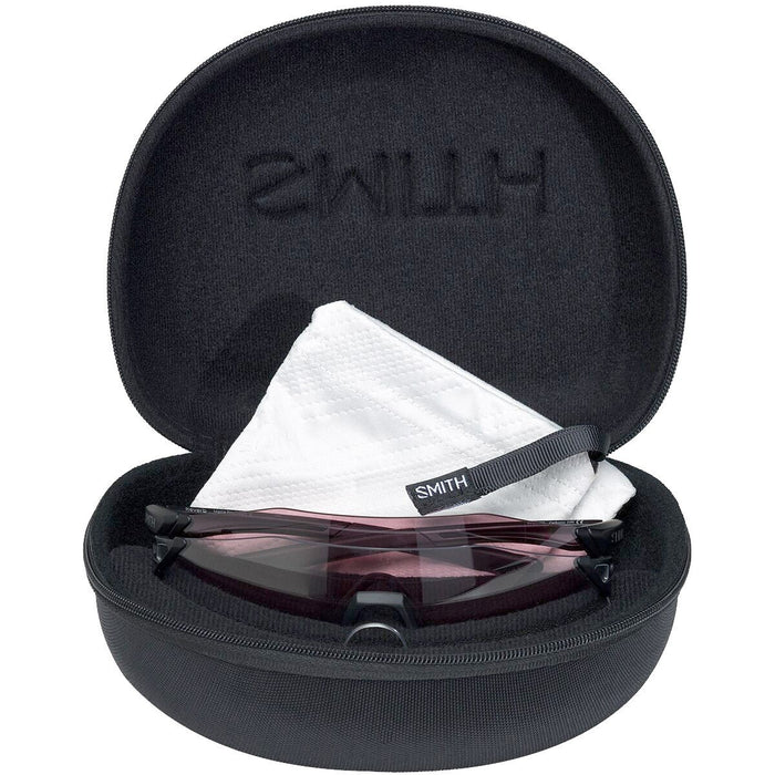 Smith Reverb Sunglasses Black Frame, Photochromic Clear to Gray Lens New