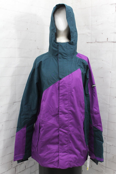 Ride Georgetown Shell Snowboard Jacket, Men's Large, Dark Violet Purple New