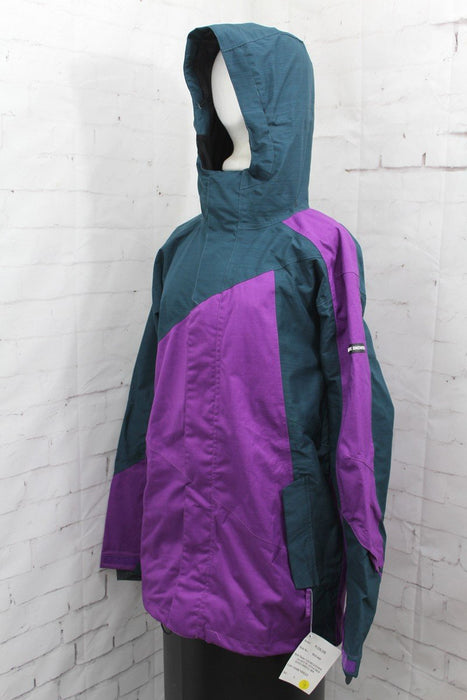 Ride Georgetown Shell Snowboard Jacket, Men's Large, Dark Violet Purple New