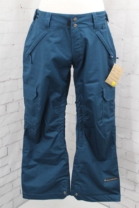 Ride Highland Shell Snowboard Pants, Womens Medium, Blue Marine New