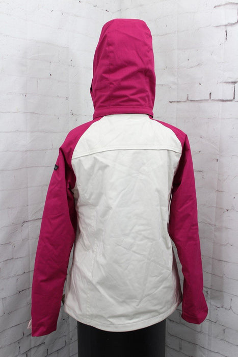 Ride Fremont Insulated Snowboard Jacket, Women's Medium, Creme (White) / Red New