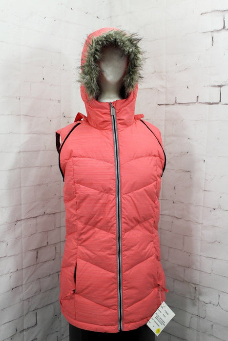 Ride Ravenna Snowboard Jacket, Womens Medium, Strawberry Pink, Zip Off Sleeves