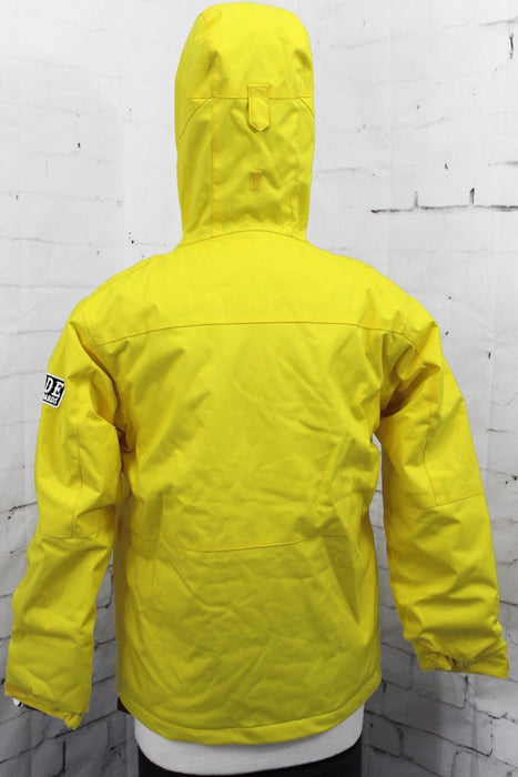 Ride Cobra Insulated Snowboard Jacket, Boys Youth Medium (10-12), Yellow New