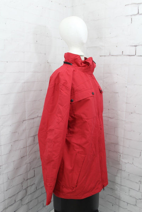 Ride Ballard Shell Snowboard Jacket, Men's Size Large, Red Twill New