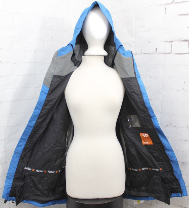 Ride Georgetown Snowboard Shell Jacket, Men's Large, Strong Blue Slub New