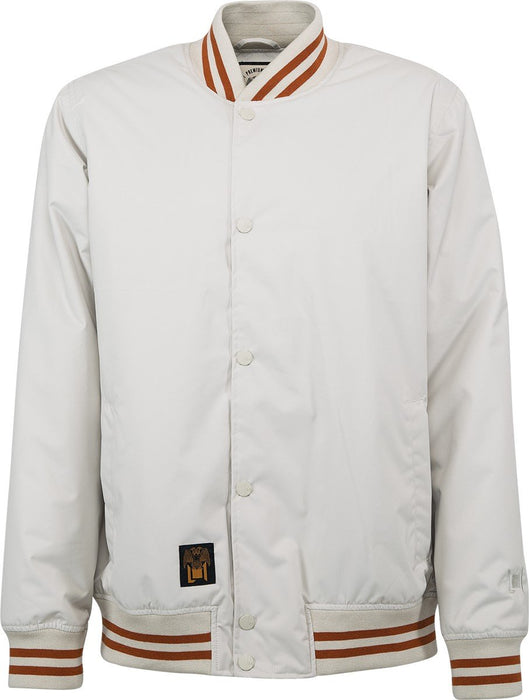 L1 Rockefeller Snowboard Jacket Mens Size Small Off White Bombay
