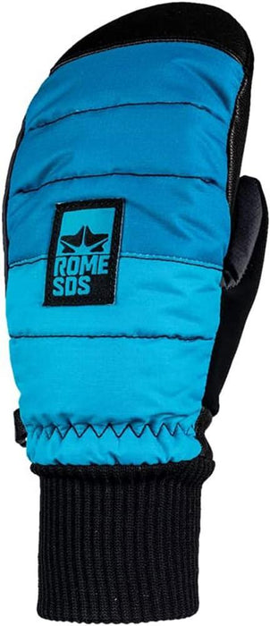 Rome Rustler Snowboard Mitts, Women's Medium, Aqua Blue New