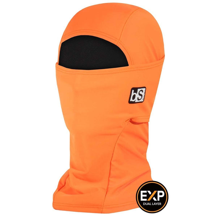 BlackStrap Adult Expedition Hood Dual Layer Balaclava Facemask Bright Orange New