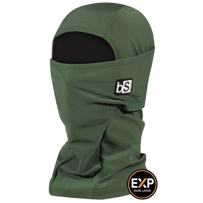 BlackStrap Adult Expedition Hood Dual Layer Balaclava Facemask Olive Green New