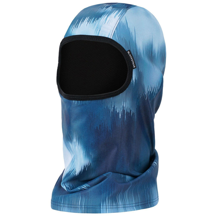 BlackStrap Adult Sock Hood Dual Layer Balaclava Facemask Glitch Blue New