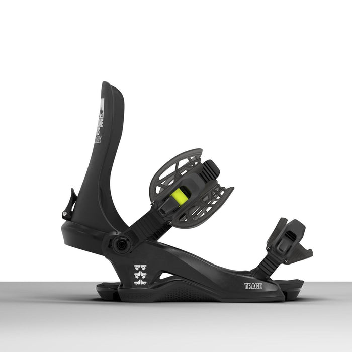 Rome Trace Snowboard Bindings Mens L/XL Black (US 10.5+) New