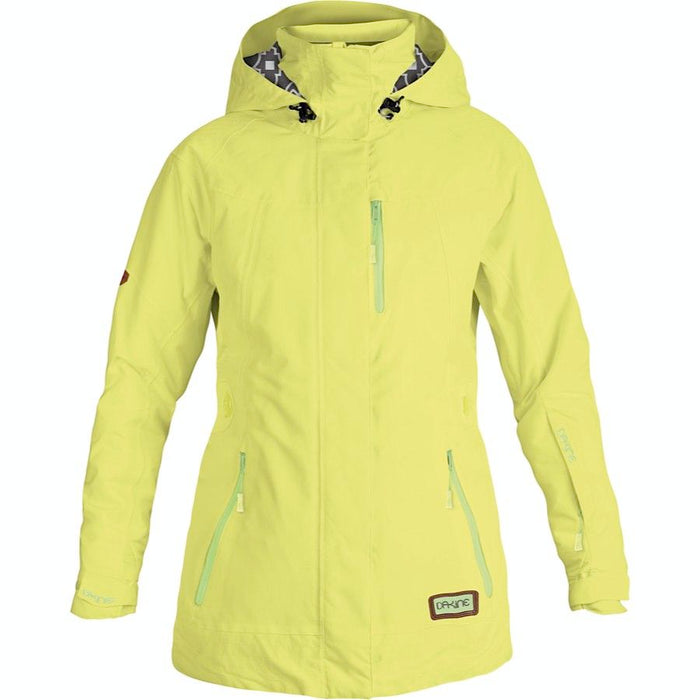 Dakine Skye Insulated Snowboard Jacket, Women's Medium, Sunny Lime Green New