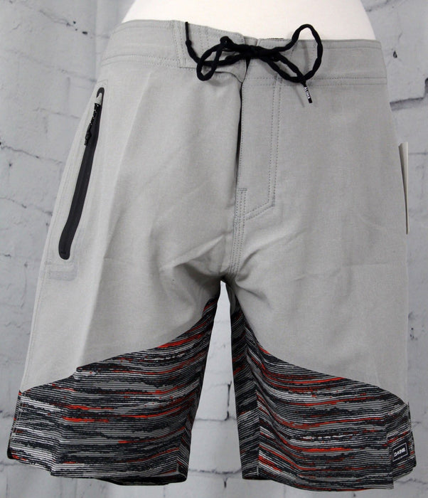 Dakine Men's 19" Storm Boardshorts Size 32 Griffin Static Grey Board Shorts New